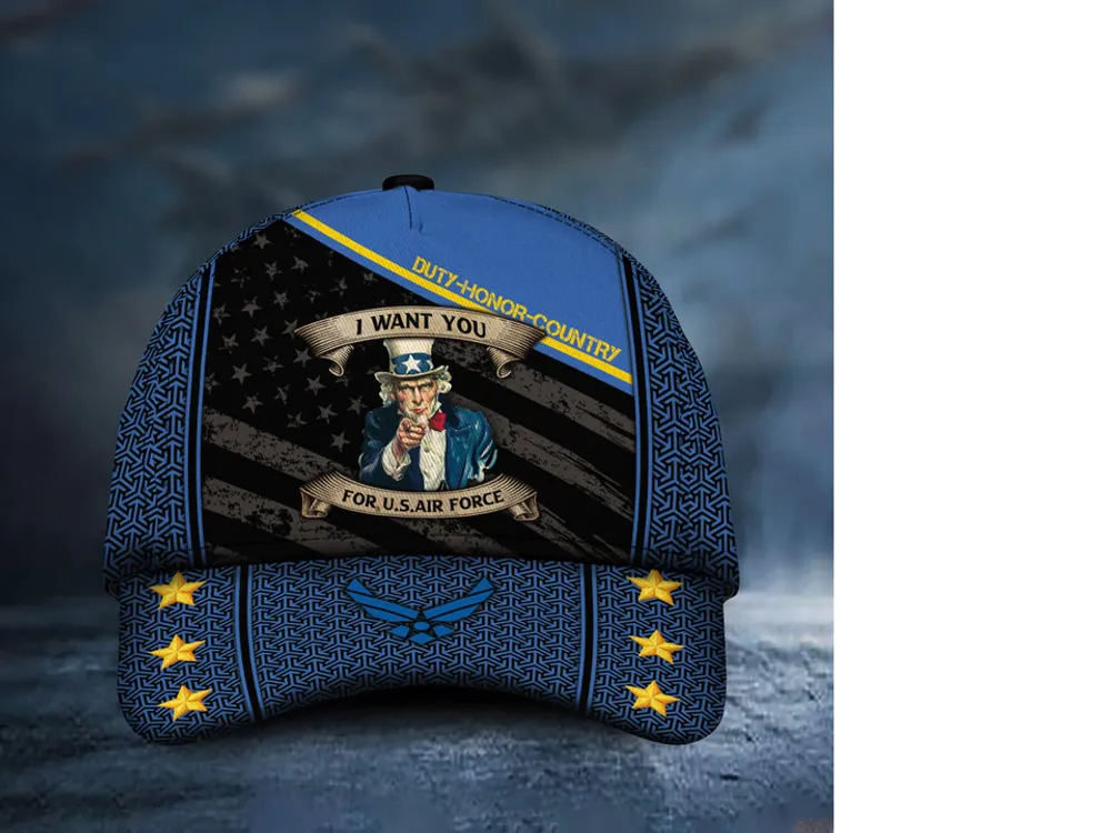 Premium Multiple US Military Services Veteran 3D Cap