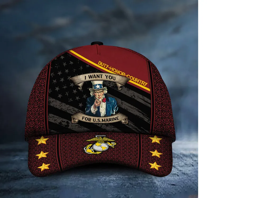 Premium Multiple US Military Services Veteran 3D Cap