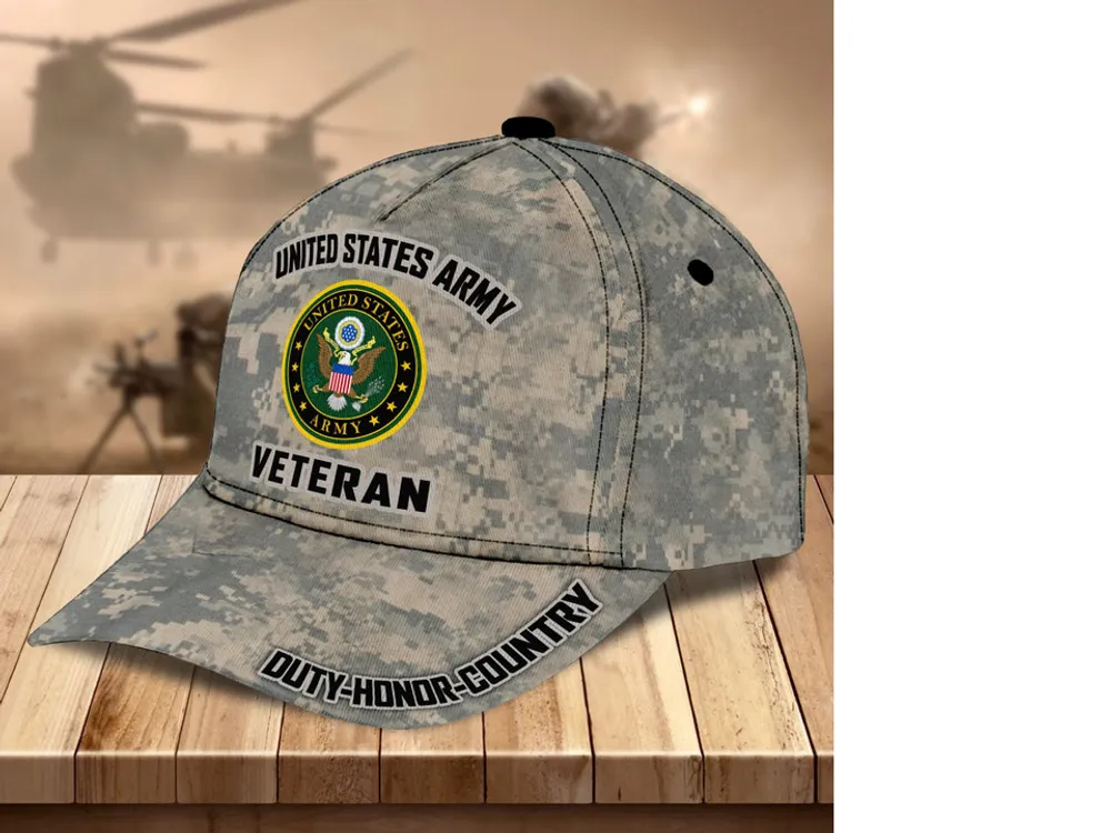 Premium Multiple Service US Veteran Cap