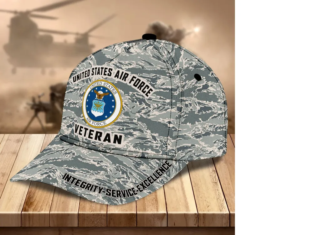 Premium Multiple Service US Veteran Cap