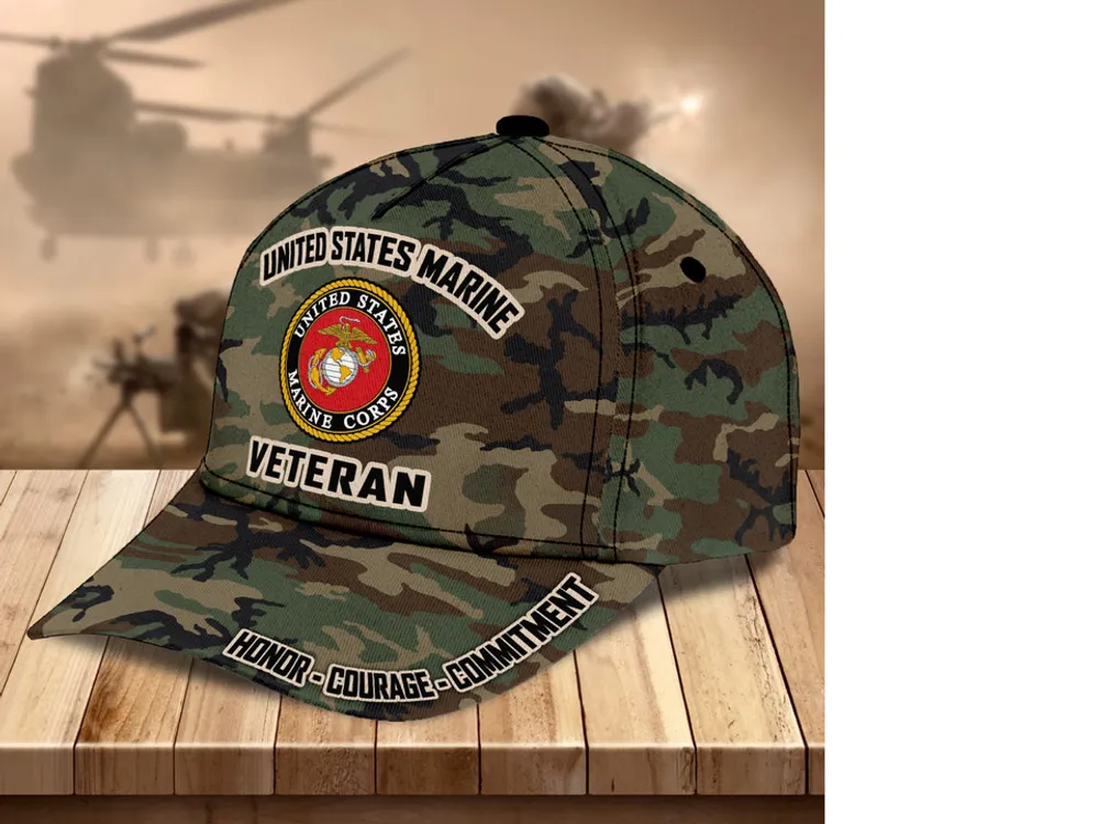 Premium Multiple Service US Veteran Cap