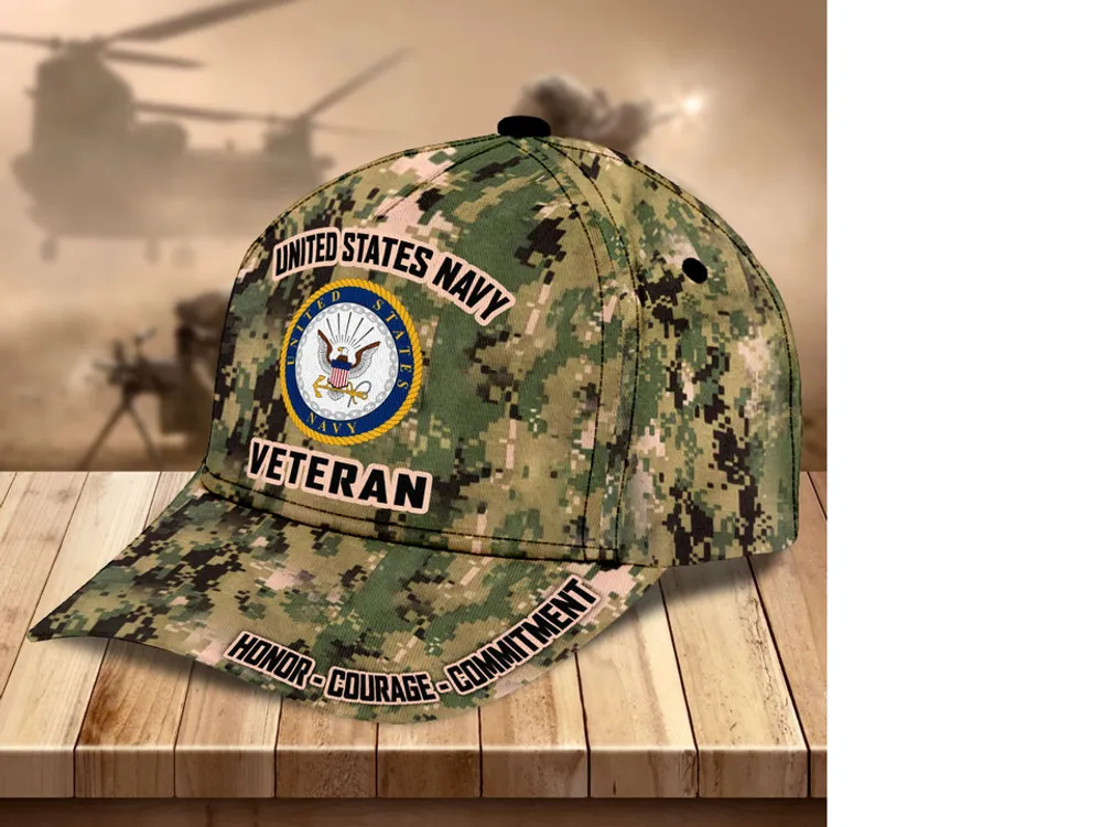 Premium Multiple Service US Veteran Cap