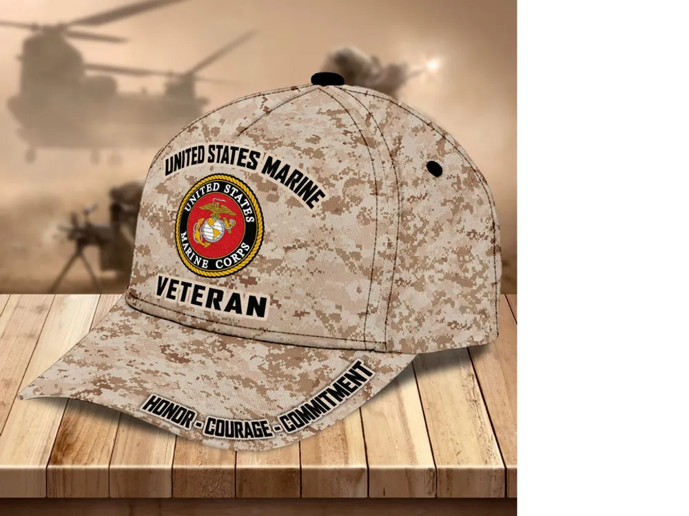 Premium Multiple Service US Veteran Cap