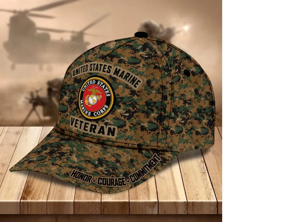 Premium Multiple Service US Veteran Cap