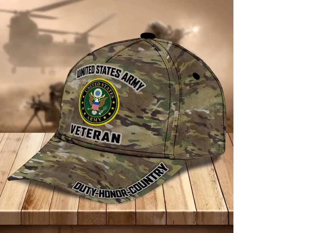 Premium Multiple Service US Veteran Cap