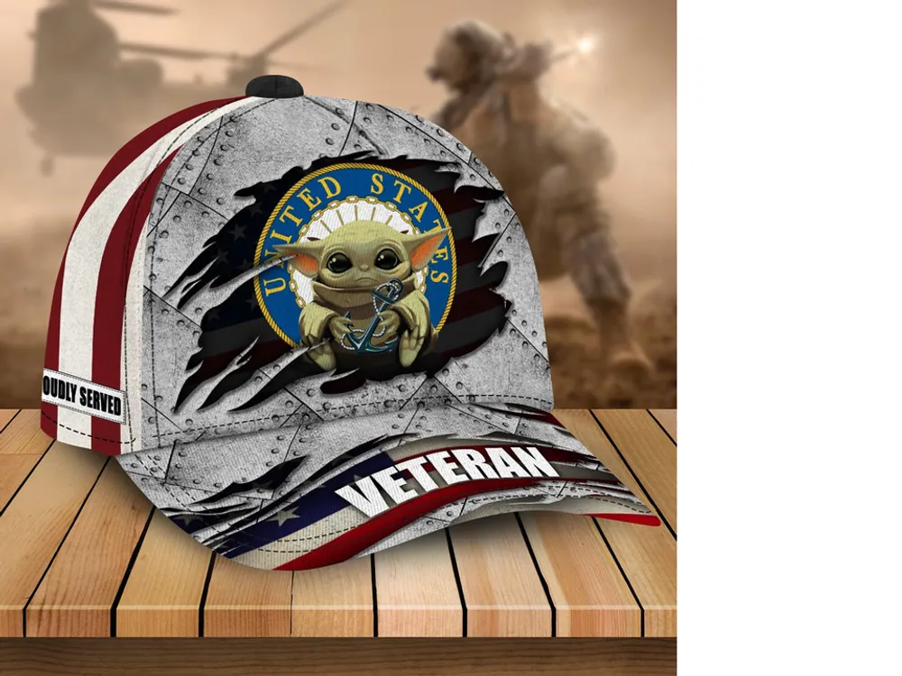 Premium Multiple US Military Services Veteran 3D Cap