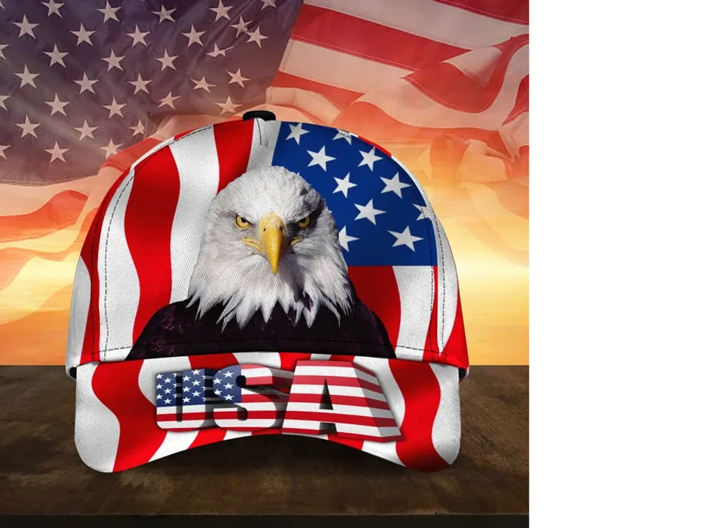 Premium United States Of America 3D Cap