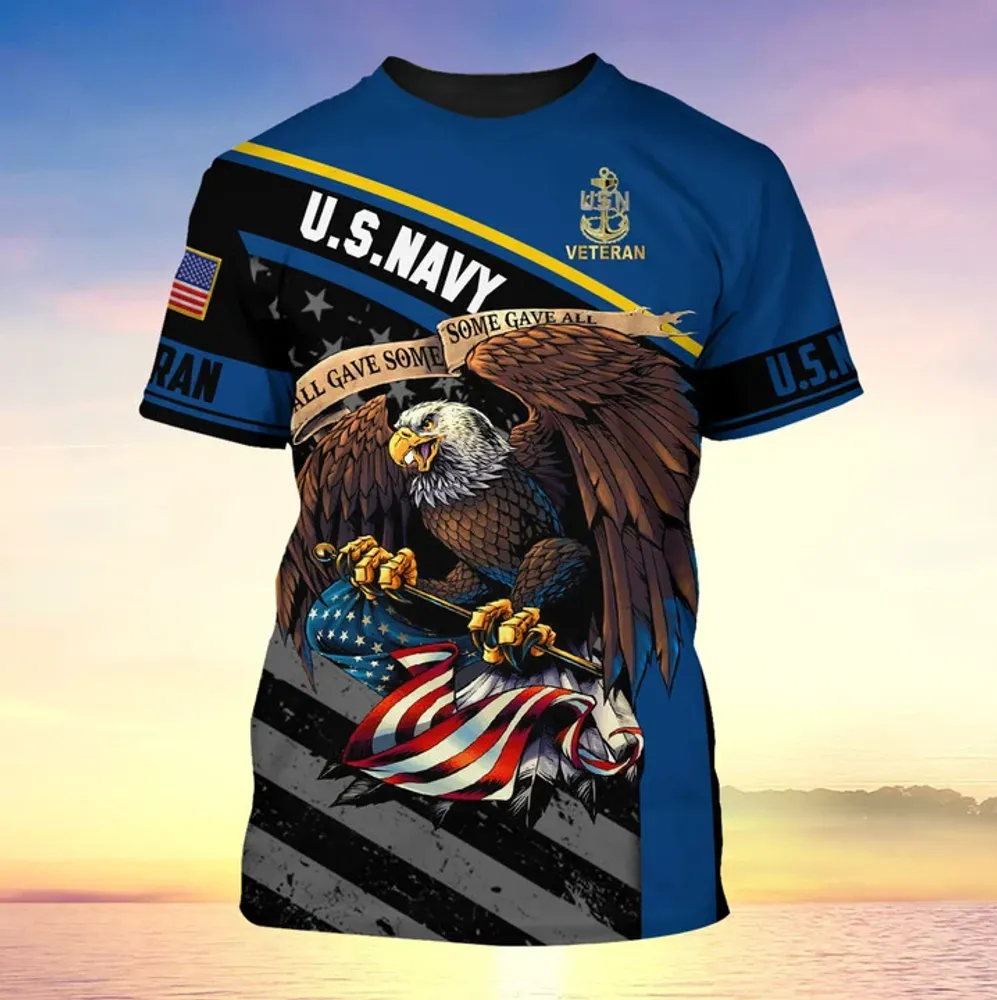 Premium U.S Multiple Service Veteran T-Shirt