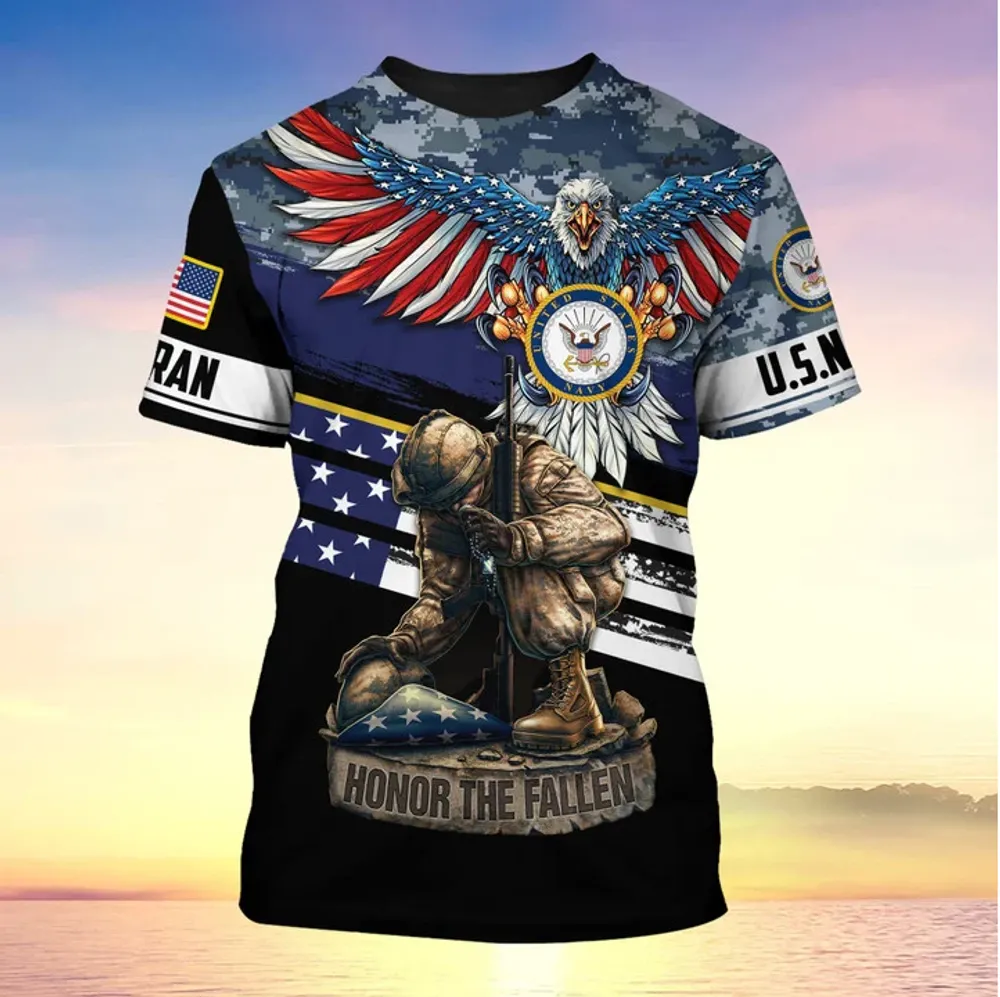 Premium U.S Multiple Service Veteran T-Shirt