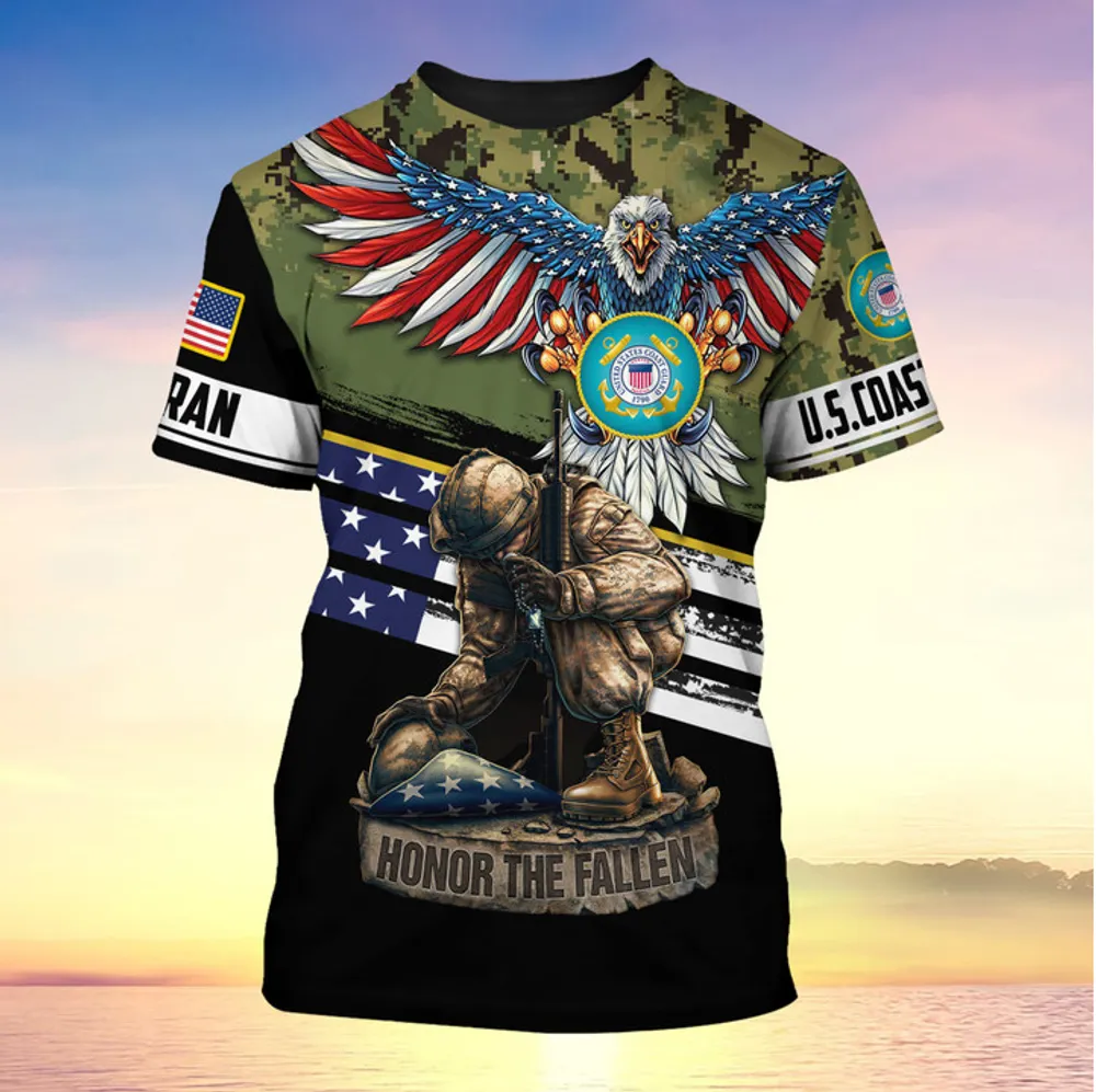 Premium U.S Multiple Service Veteran T-Shirt