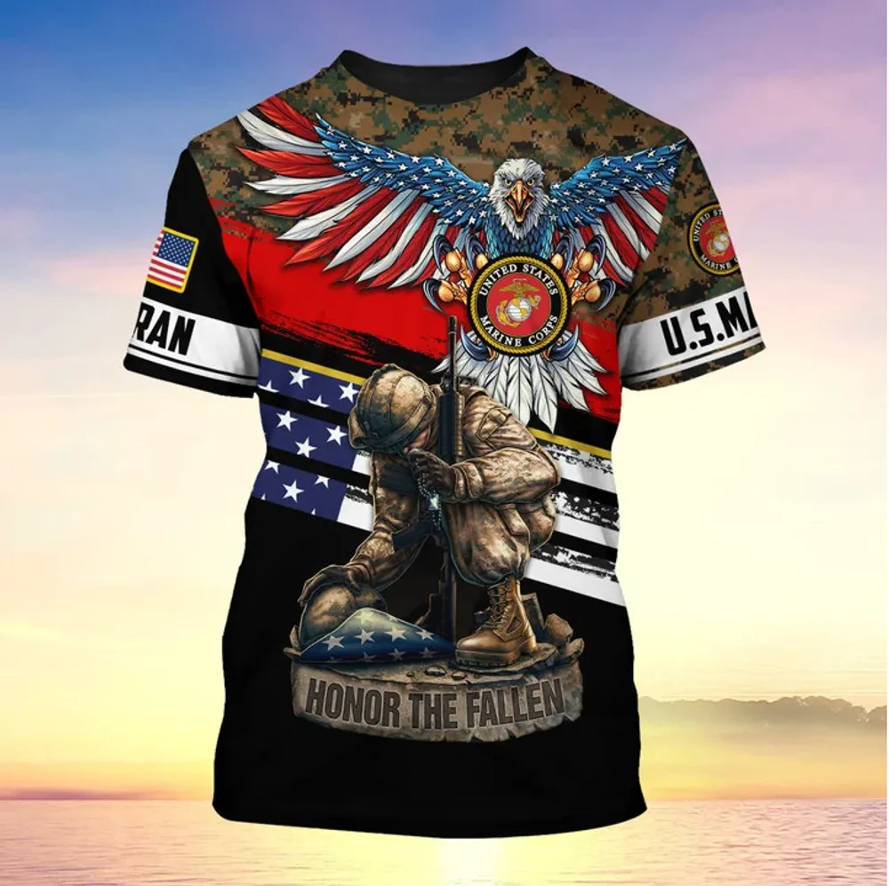 Premium U.S Multiple Service Veteran T-Shirt