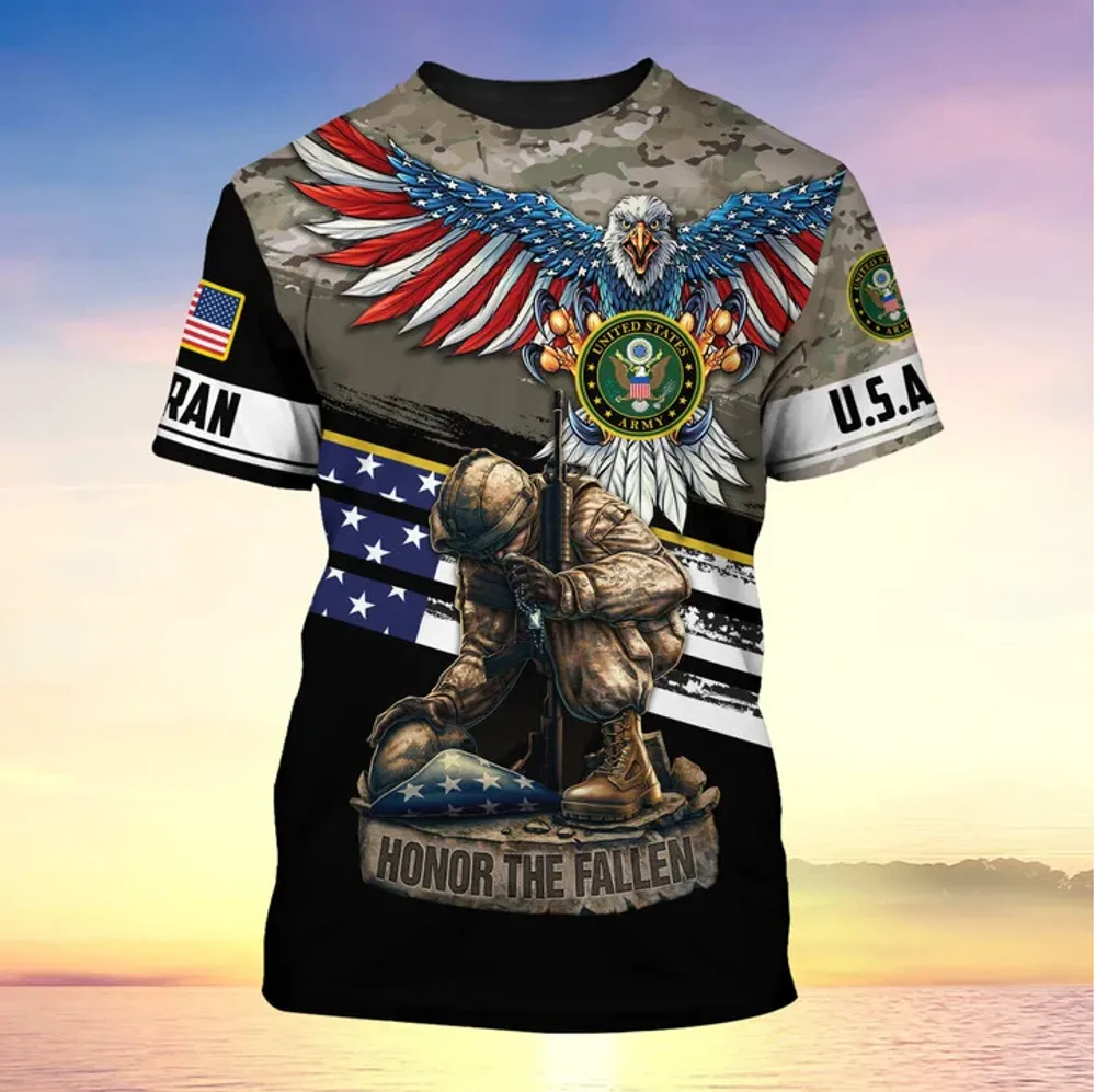 Premium U.S Multiple Service Veteran T-Shirt