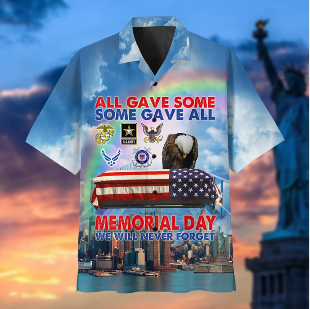 Premium Memorial Day We Will Never Forget T-shirt