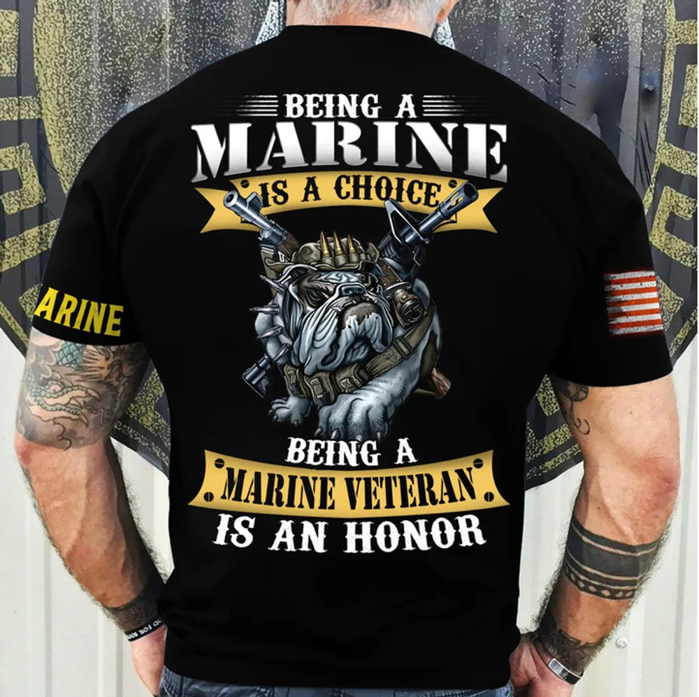 Premium Multiple US Military Services Veteran T-Shirt