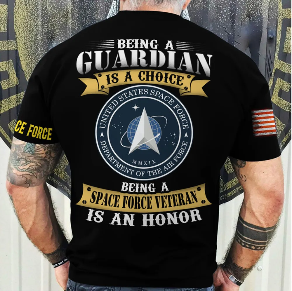 Premium Multiple US Military Services Veteran T-Shirt