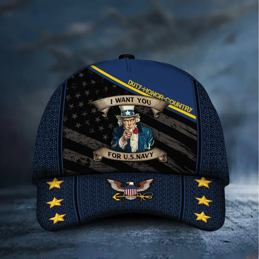 Premium Multiple US Military Services Veteran 3D Cap