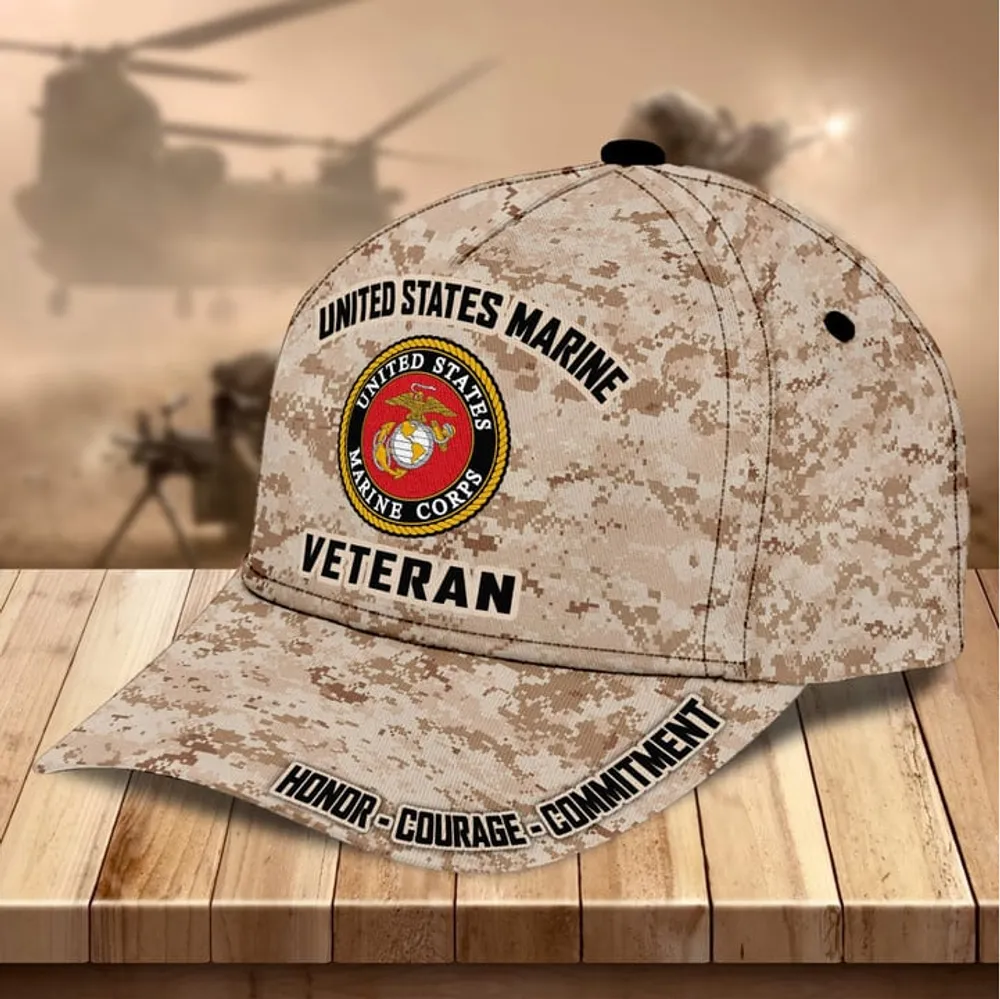 Premium Multiple Service US Veteran Cap