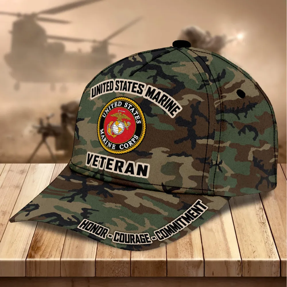 Premium Multiple Service US Veteran Cap