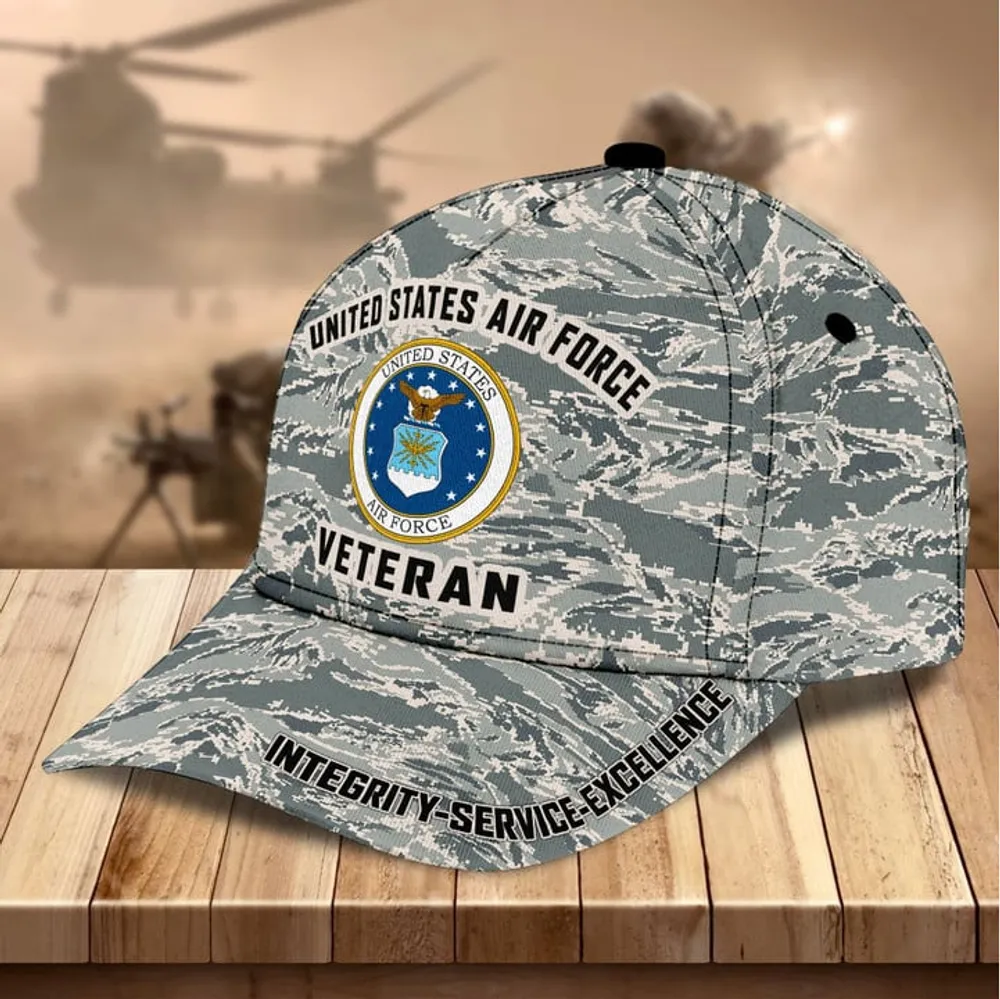 Premium Multiple Service US Veteran Cap