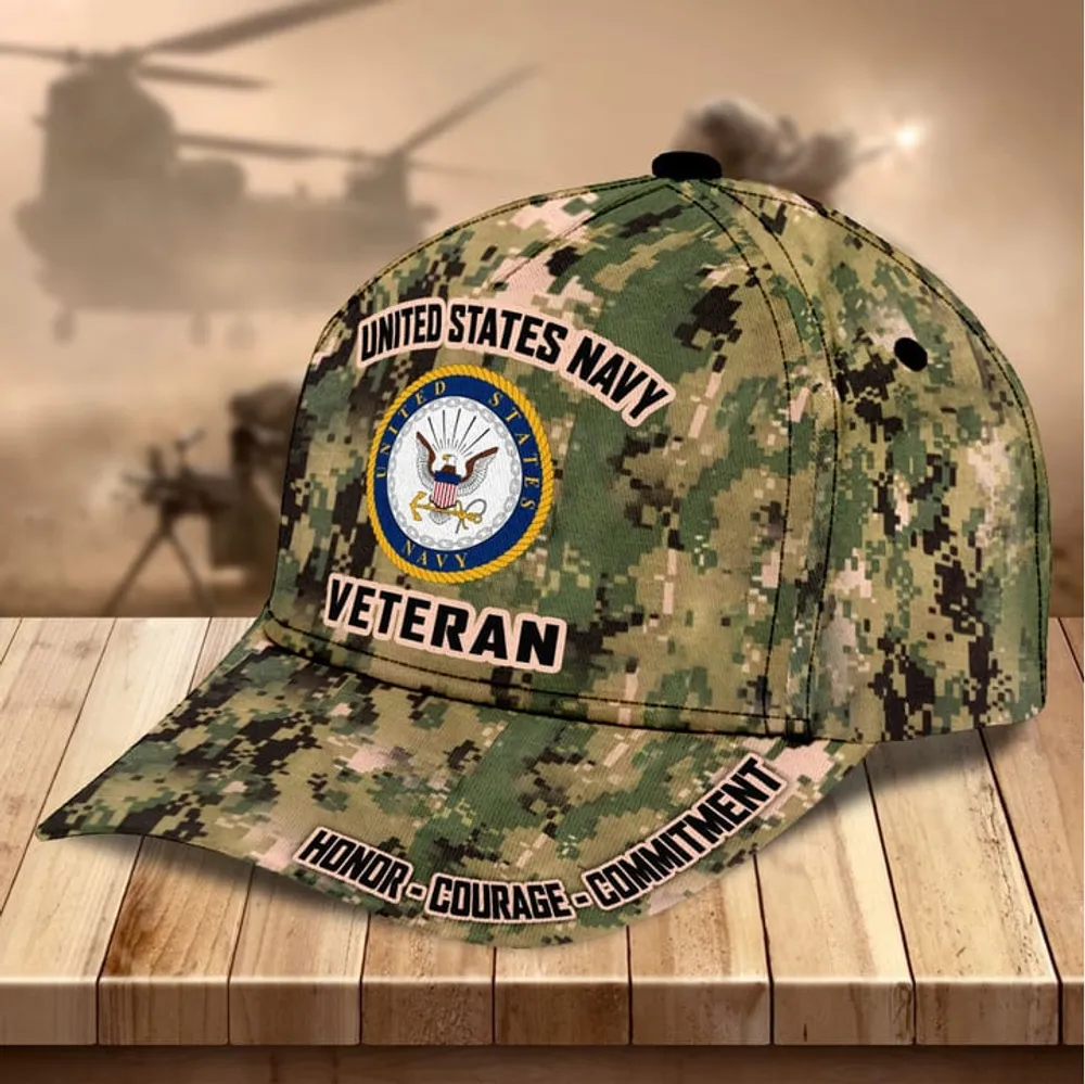 Premium Multiple Service US Veteran Cap