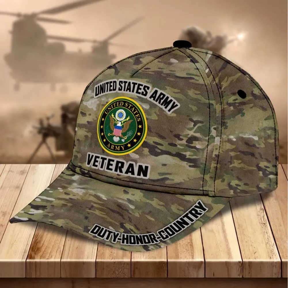 Premium Multiple Service US Veteran Cap