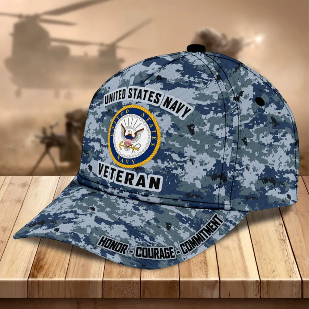 Premium Multiple Service US Veteran Cap