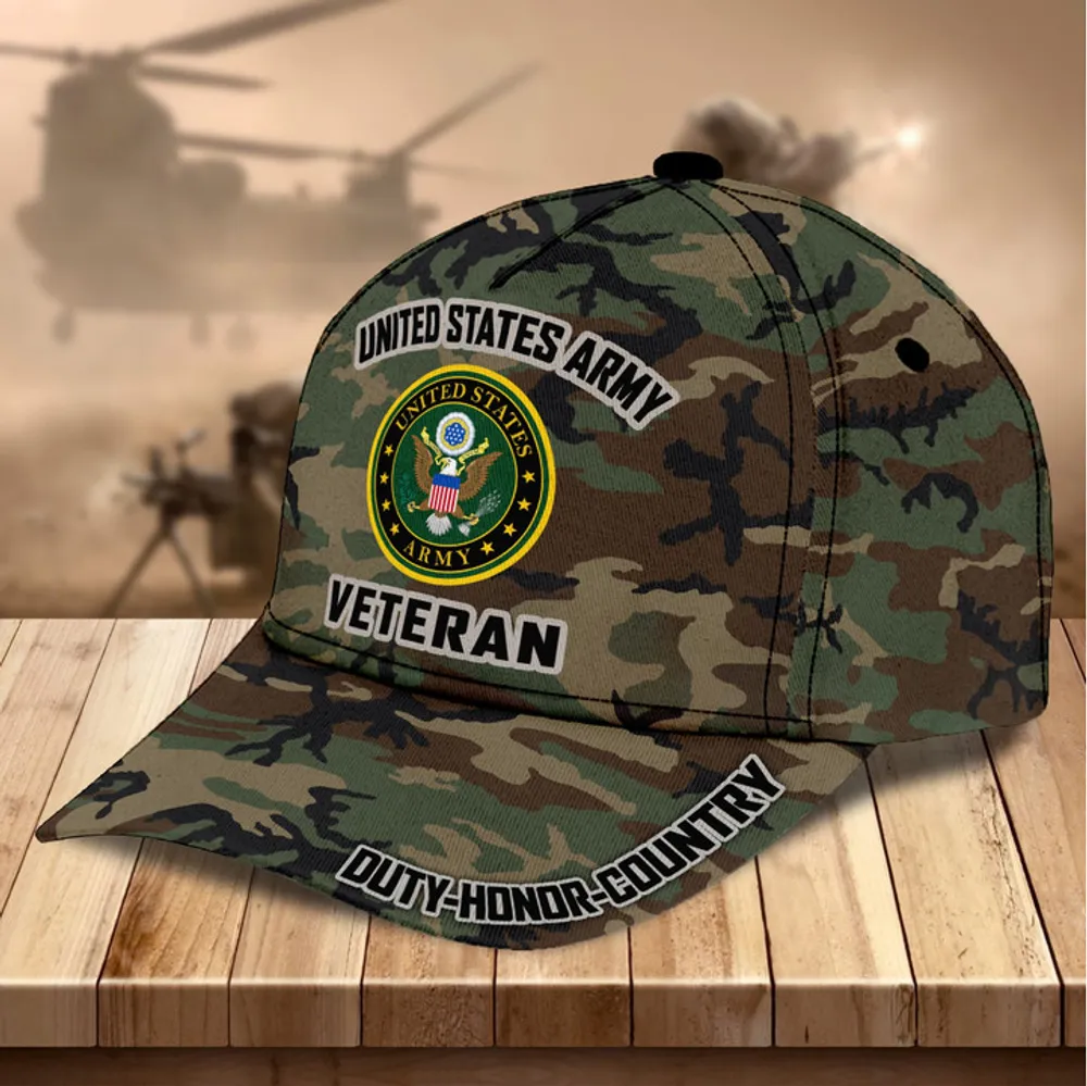 Premium Multiple Service US Veteran Cap