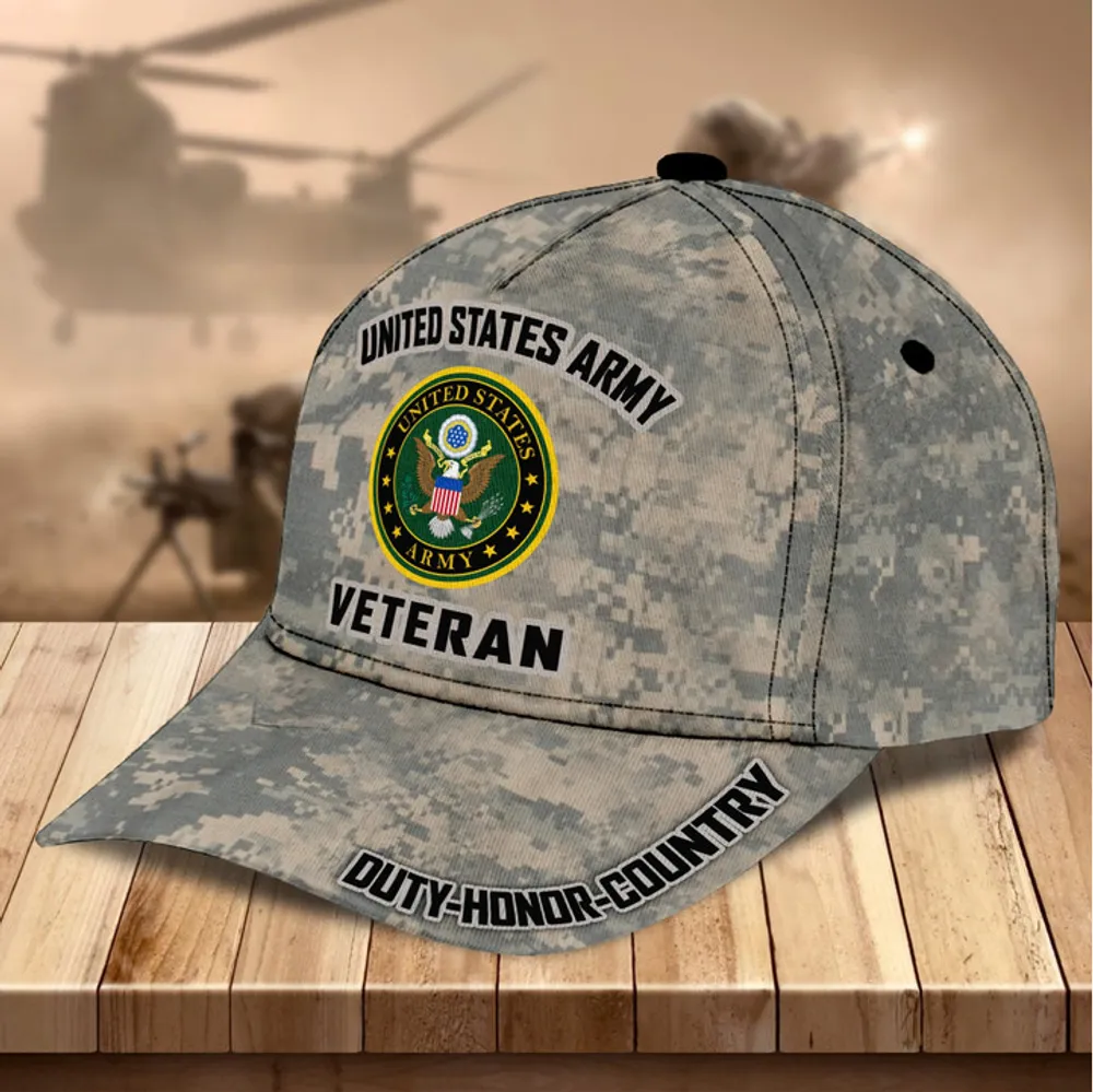 Premium Multiple Service US Veteran Cap