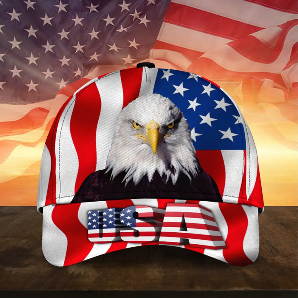 Premium United States Of America 3D Cap