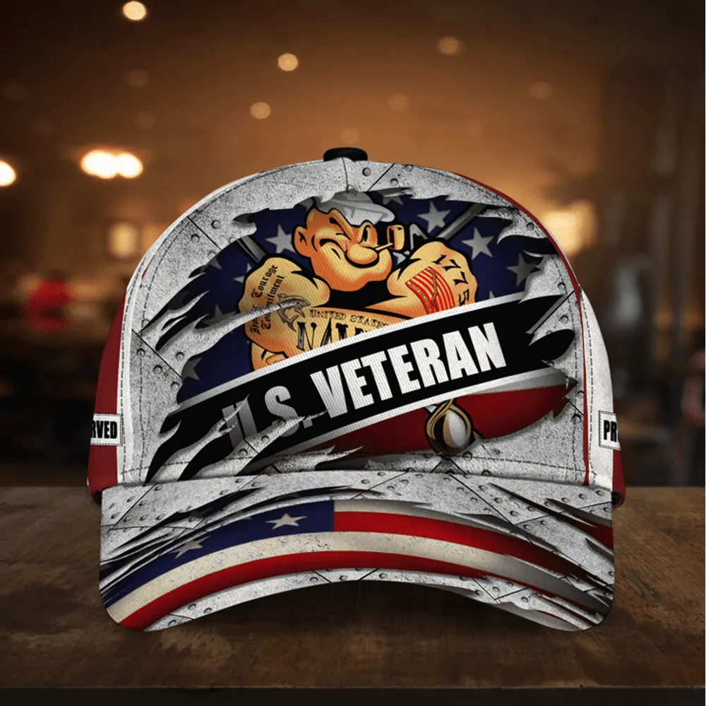 Premium Multiple US Military Services Veteran Cap