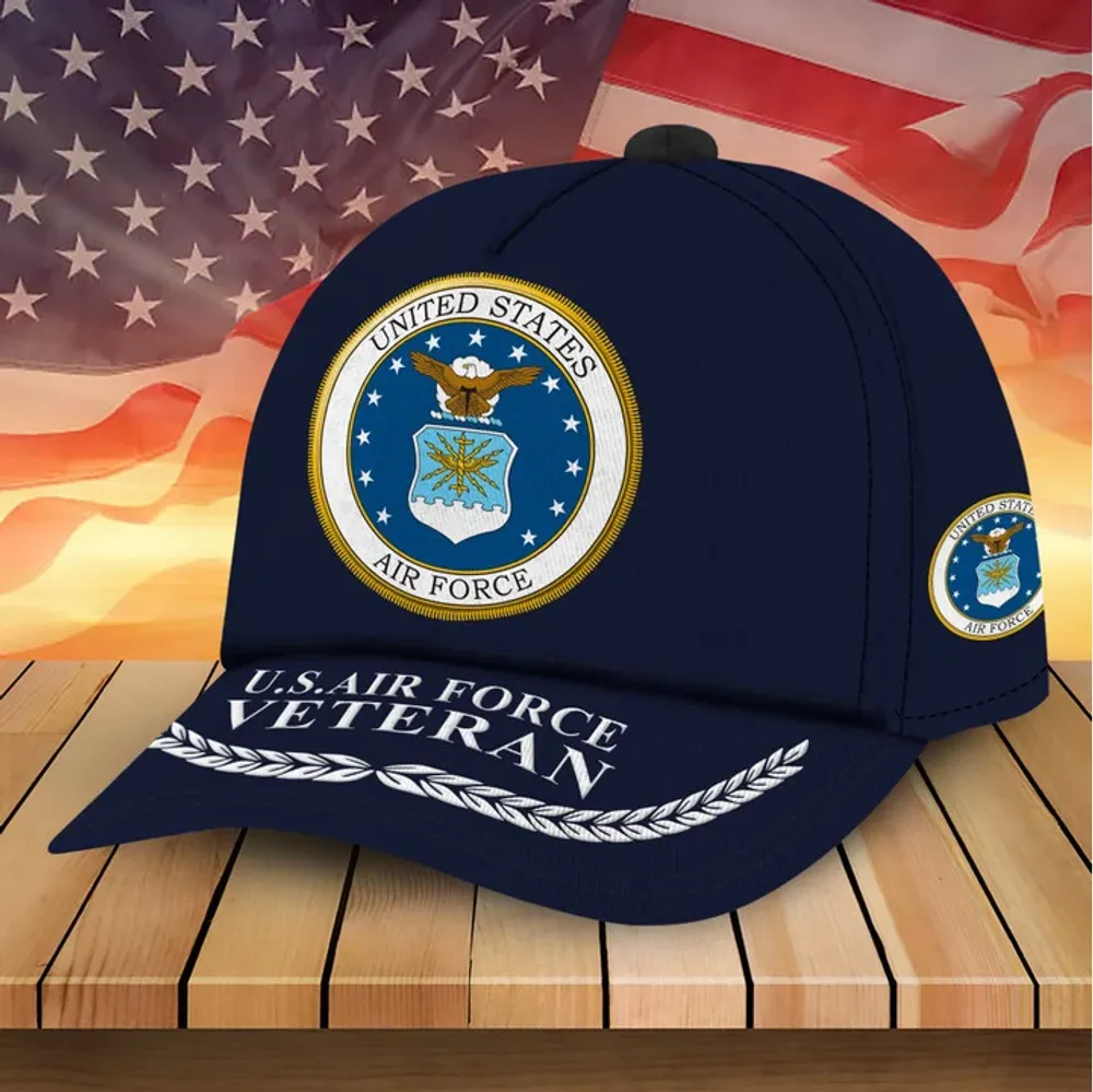 Premium Multiple US Military Services Veteran Cap