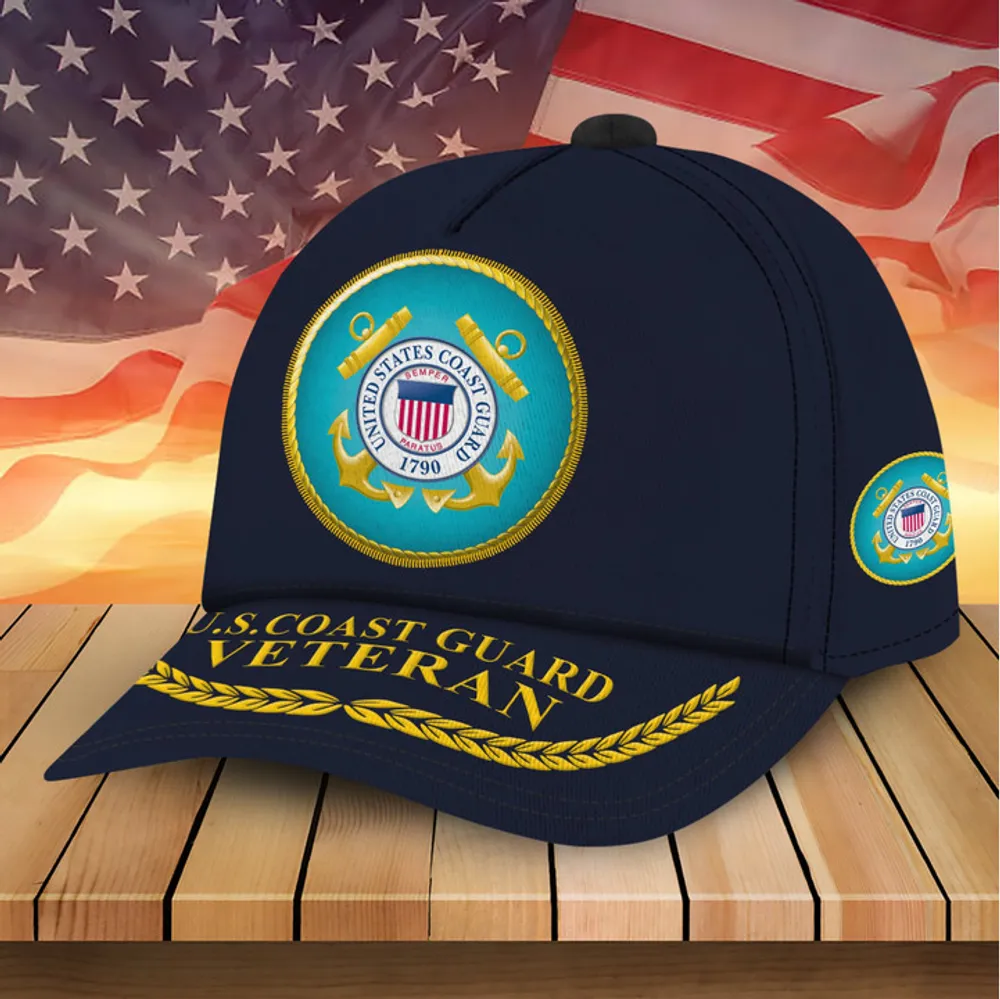 Premium Multiple US Military Services Veteran Cap