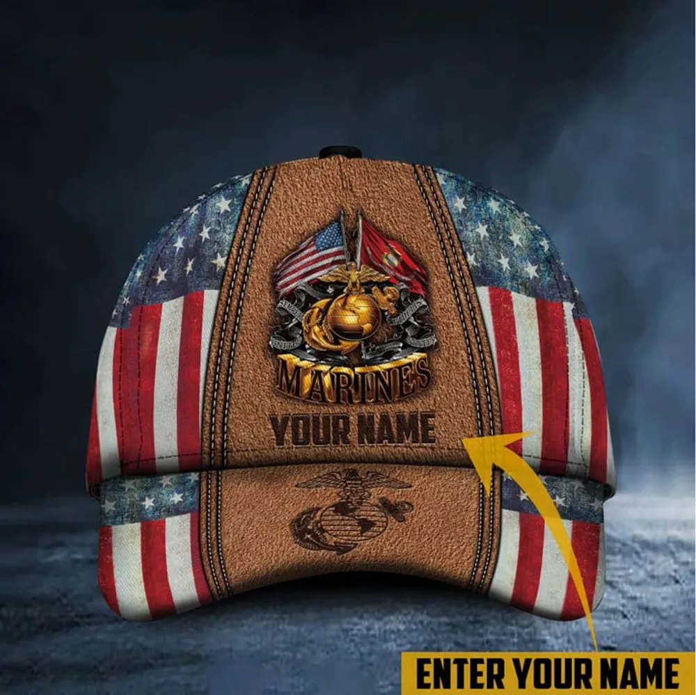 Unique Multiple Service Veteran Personalize 3D Cap