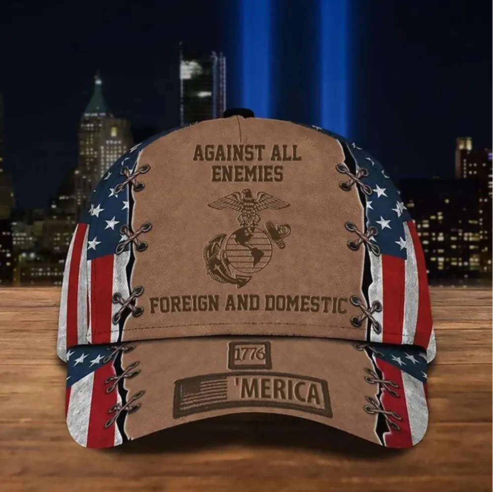 Premium Multiple US Military Services Veteran Cap