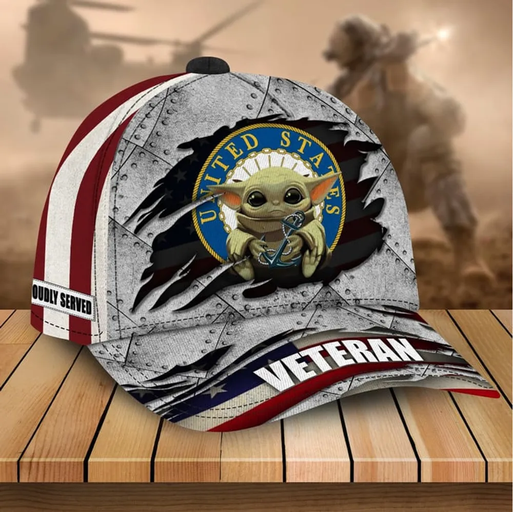 Premium Multiple US Military Services Veteran 3D Cap