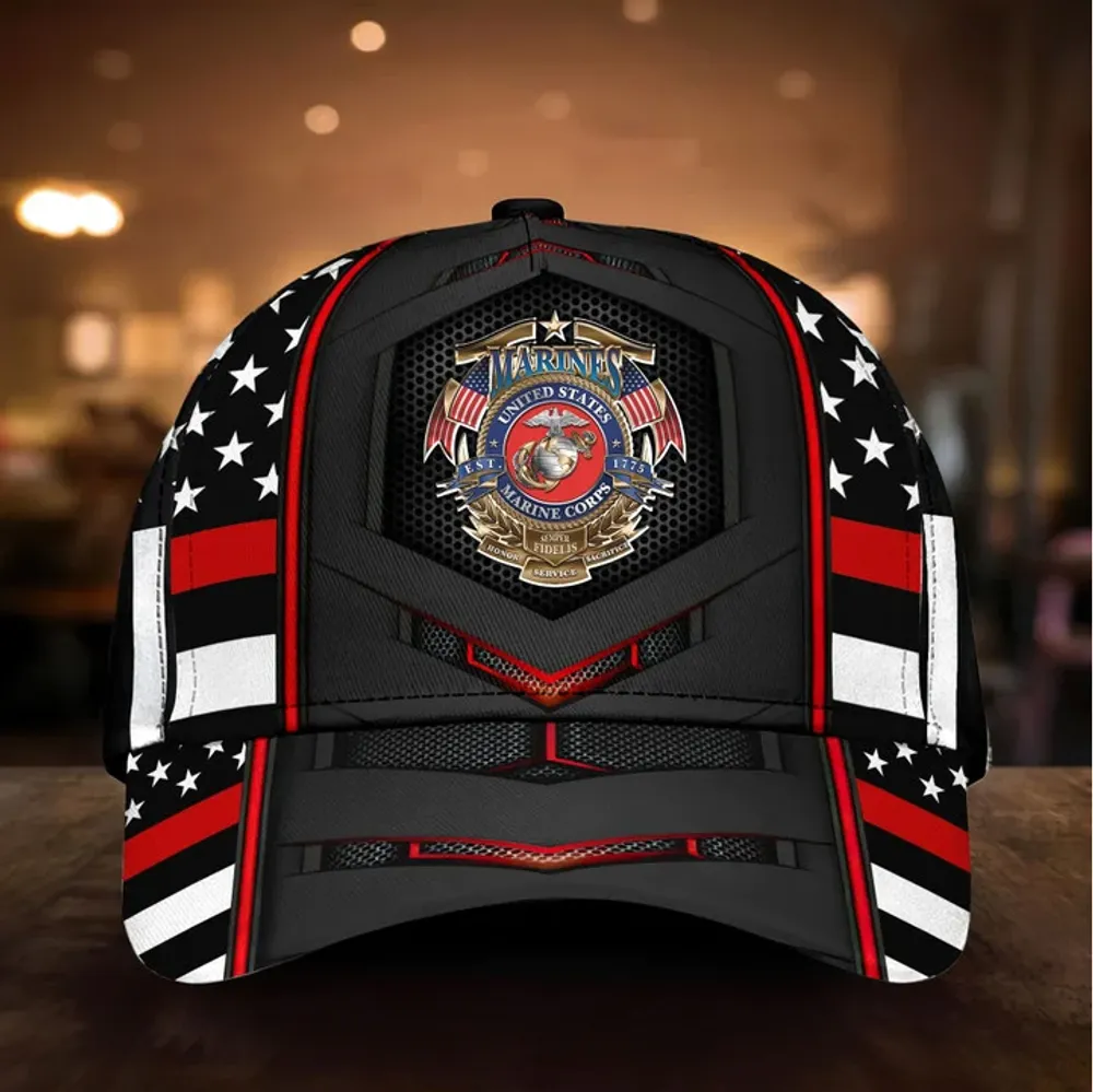 Premium Multiple US Military Services Veteran Cap