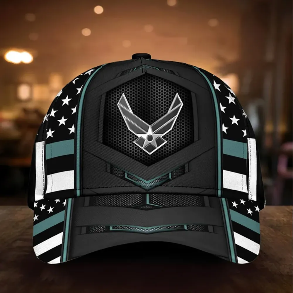 Premium Multiple US Military Services Veteran 3D Cap