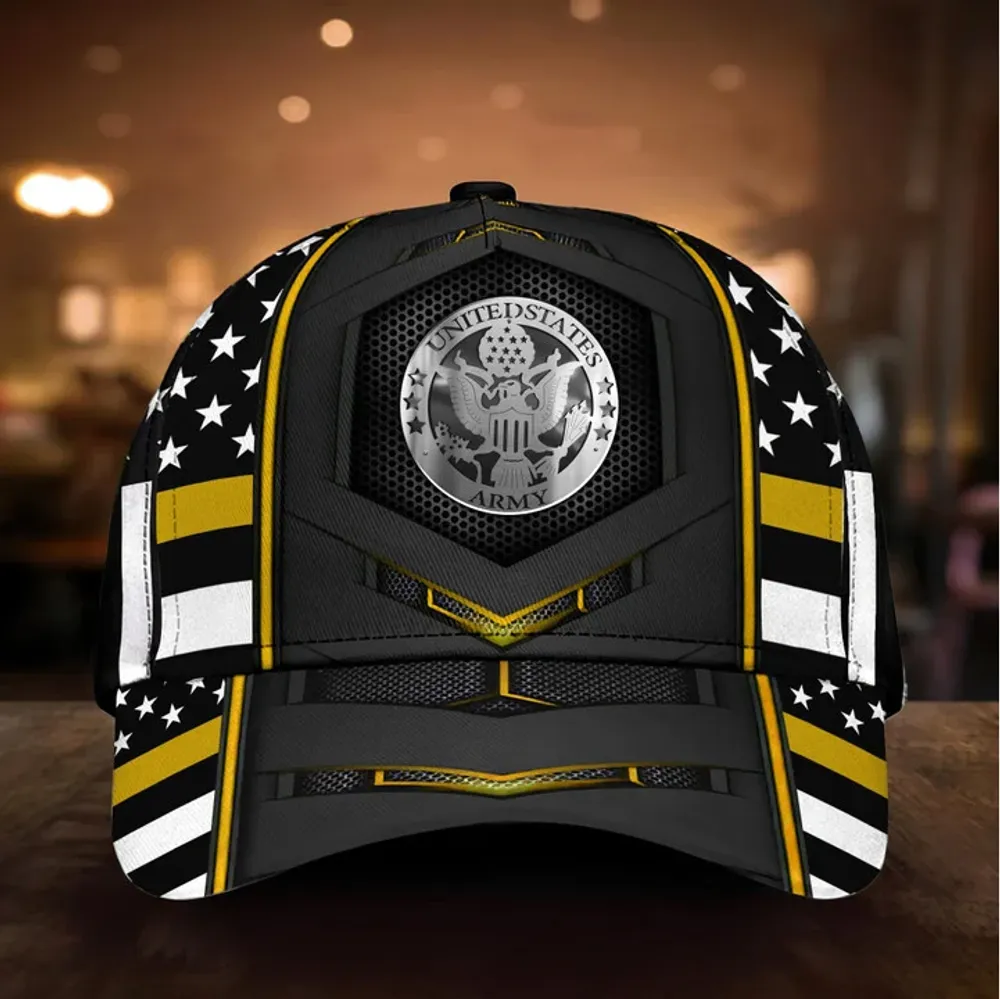 Premium Multiple US Military Services Veteran 3D Cap