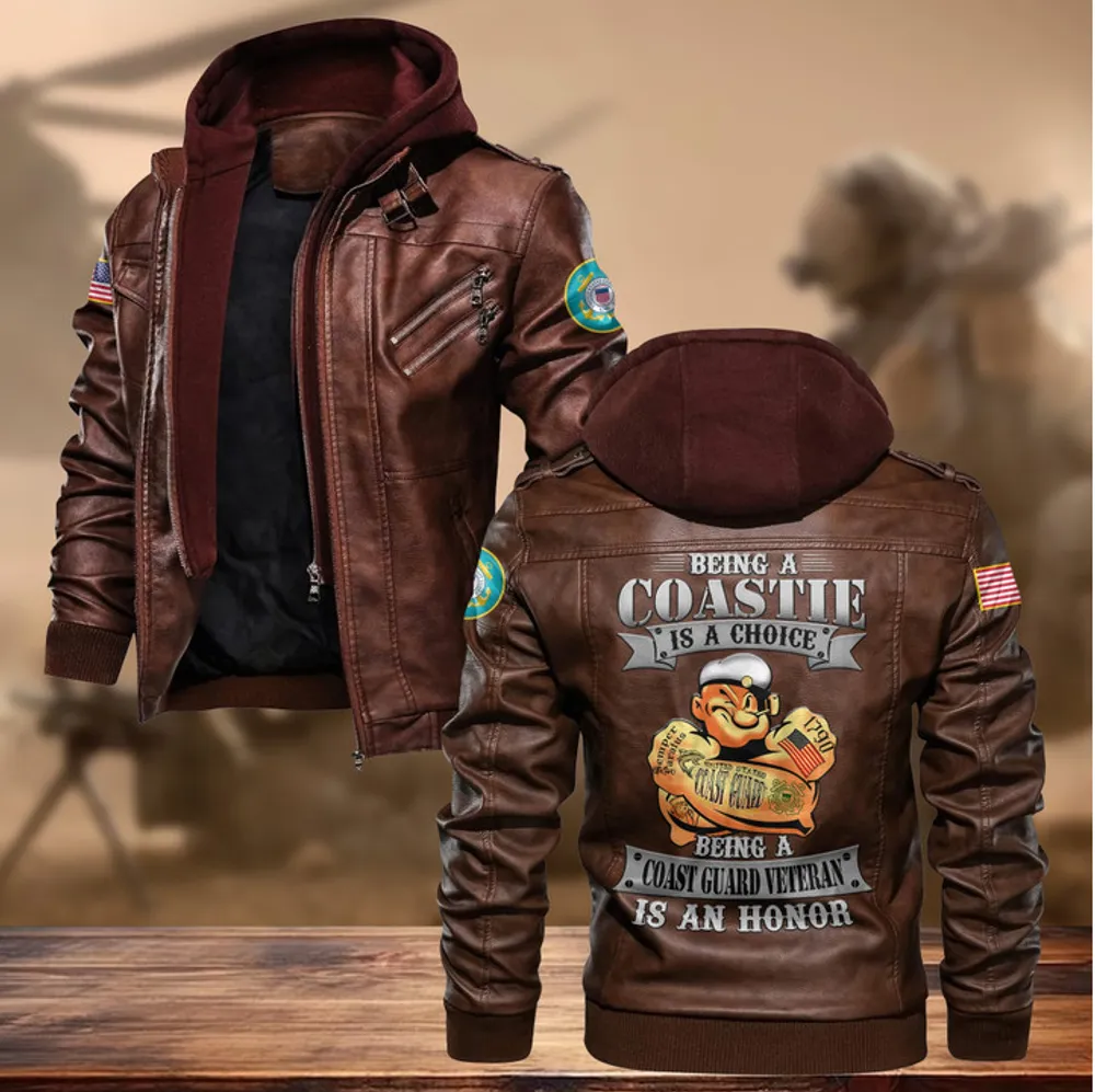 Premium US Veteran Leather Jacket