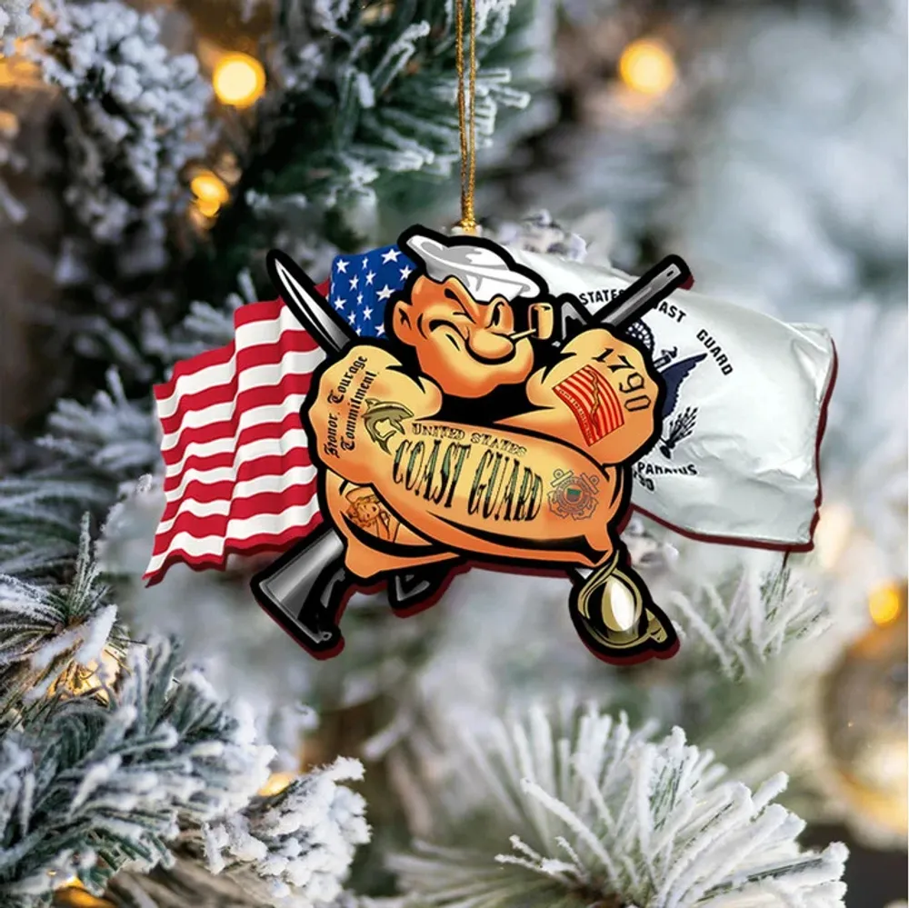 Premium US Veteran Ornament