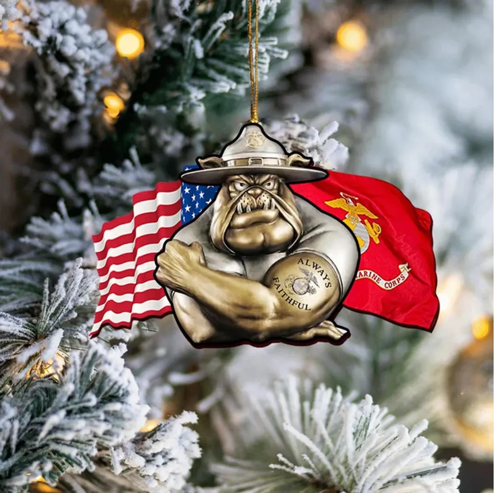 Premium US Veteran Ornament