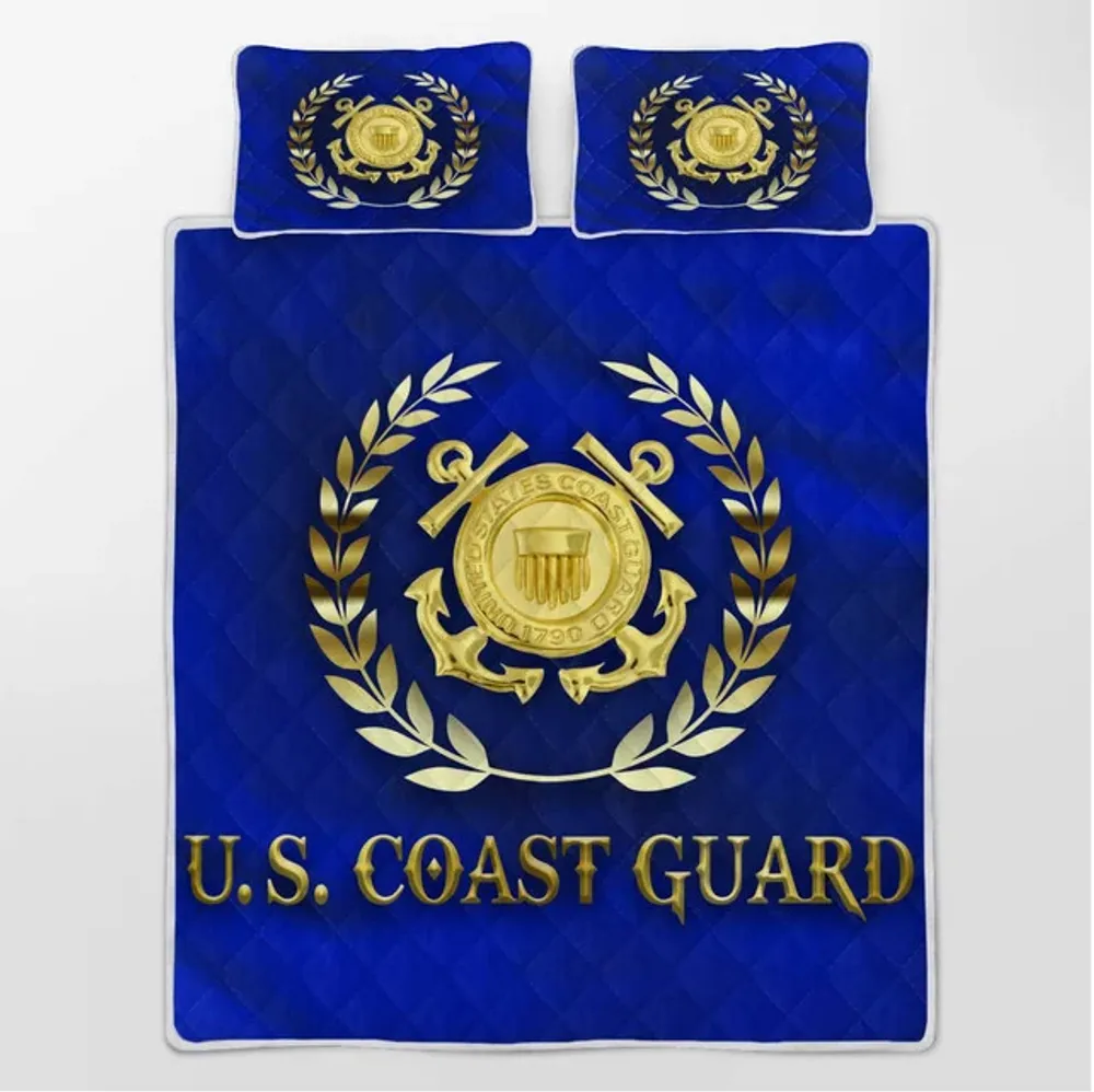 Marine Corps Quilt Bedding Set