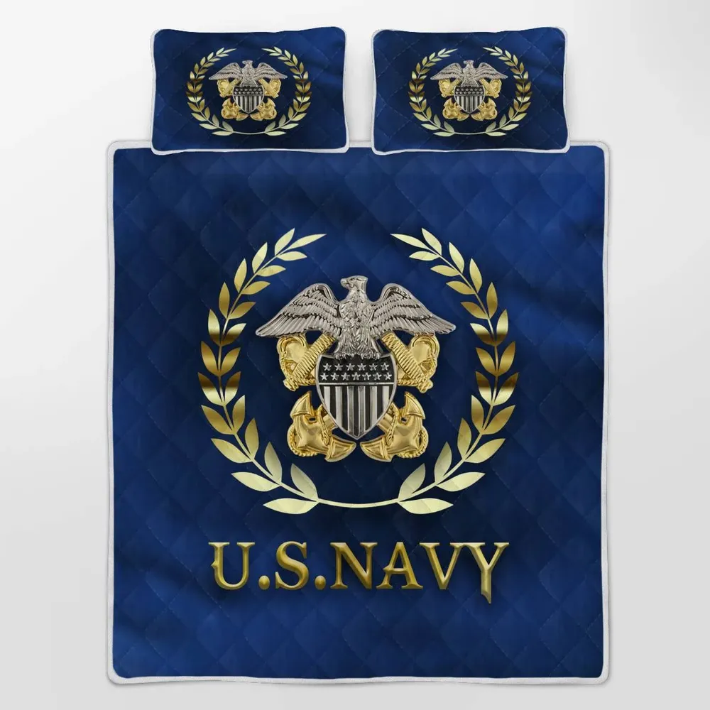 Marine Corps Quilt Bedding Set