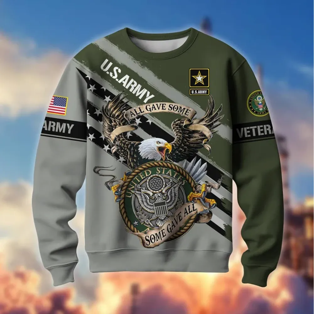 Premium All Gave Some Some Gave All US Veterans Sweatshirt, Gifts For Veterans Day, Gifts For Dad, Gifts For Husband