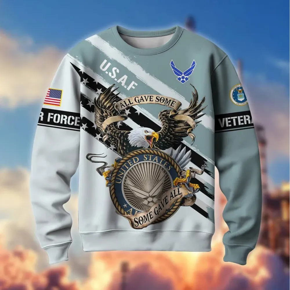 Premium All Gave Some Some Gave All US Veterans Sweatshirt, Gifts For Veterans Day, Gifts For Dad, Gifts For Husband