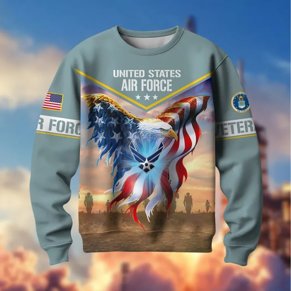 Premium American Pride US Veterans Sweatshirt