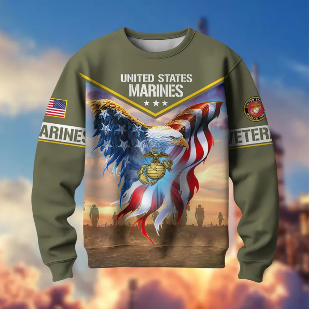 Premium American Pride US Veterans Sweatshirt