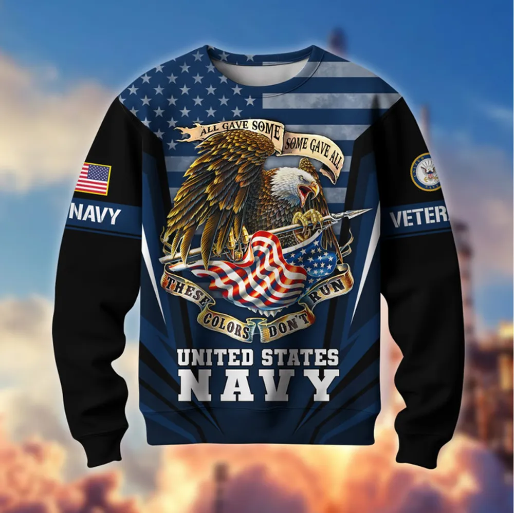 Premium All Gave Some Some Gave All US Veterans Sweatshirt