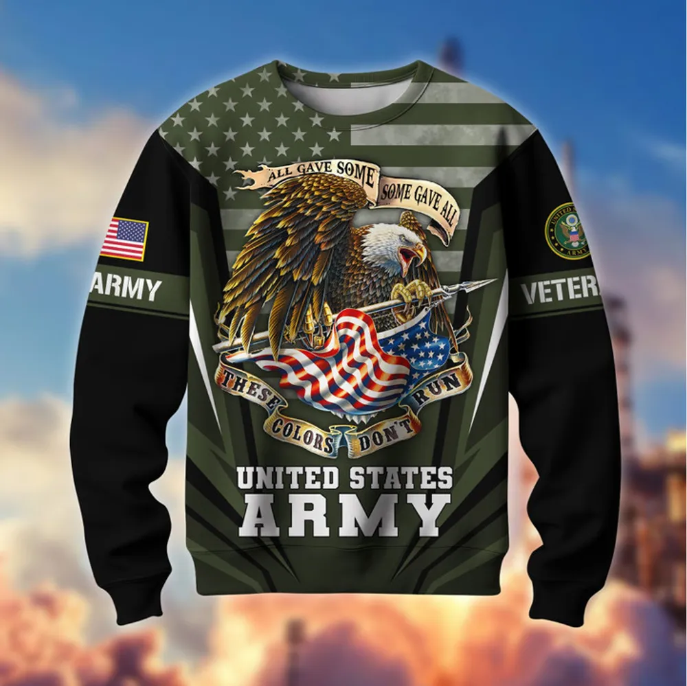 Premium All Gave Some Some Gave All US Veterans Sweatshirt