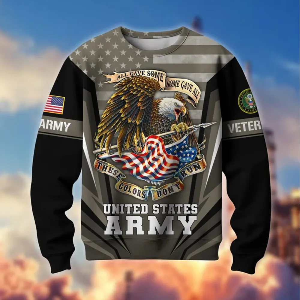 Premium All Gave Some Some Gave All US Veterans Sweatshirt Duplicated